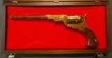 Cased Engraved Colt Paterson Number 5 Holster Pistol with Correct Barrel Address by American Historical Society - 1 of 12