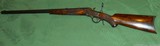 Special Order Winchester 1885 Deluxe Having Set Trigger, Mid Range Sights, .22 Long Rifle, with Cody Letter Verification - 1 of 15