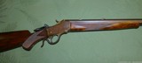 Special Order Winchester 1885 Deluxe Having Set Trigger, Mid Range Sights, .22 Long Rifle, with Cody Letter Verification - 14 of 15