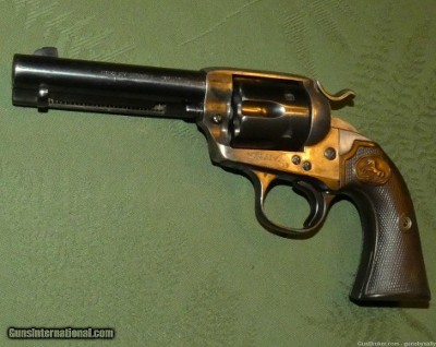 Important 1 of 160 Colt Bisley Model Chambered in .32 Long Colt with Colt Archives Letter, 4 3/4 Inch Barrel