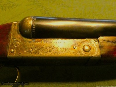 Engraved Cogswell and Harrison Ejector 12 Bore with 30 Inch Barrels, 15 1/4 Length of Pull - Image 11 of 15