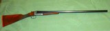 Engraved Cogswell and Harrison Ejector 12 Bore with 30 Inch Barrels, 15 1/4 Length of Pull