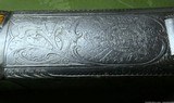 Highly Ornate Panel Scene Engraved Swiss Target Rifle, Gold Inlay, Inscribed, Carved Stock, Precision Sights - 13 of 15