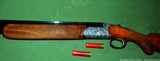 Factory Cased and Deep Relief Engraved Rizzini 28 Gauge Round Body Over Under 28 Inch Like New - 4 of 15