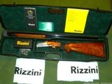 Factory Cased and Deep Relief Engraved Rizzini 28 Gauge Round Body Over Under 28 Inch Like New - 7 of 15
