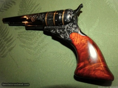Fabulous Cased & Engraved Colt Paterson Number 5 Belt Pistol - Image 10 of 15
