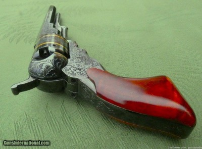 Fabulous Cased & Engraved Colt Paterson Number 5 Belt Pistol - Image 2 of 15