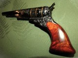 Fabulous Cased & Engraved Colt Paterson Number 5 Belt Pistol - 10 of 15