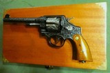 Cased and Engraved Smith & Wesson Model 1917 by Master Engraver James Demunck - 2 of 15
