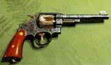 Cased and Engraved Smith & Wesson Model 1917 by Master Engraver James Demunck - 15 of 15