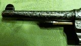 Cased and Engraved Smith & Wesson Model 1917 by Master Engraver James Demunck - 4 of 15