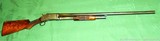 Factory Engraved Marlin Model 1898 C Shotgun with Gorgeous Checkered Walnut Stock, High Condition - 14 of 15