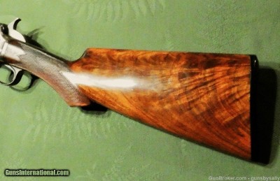 Factory Engraved Marlin Model 1898 C Shotgun with Gorgeous Checkered Walnut Stock, High Condition