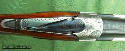Engraved Beretta 687 EELL Diamond Pigeon 20 Gauge in Factory Case 28 Inch Barrels - Image 9 of 15