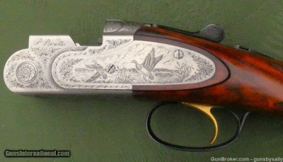 Engraved Beretta 687 EELL Diamond Pigeon 20 Gauge in Factory Case 28 Inch Barrels - Image 14 of 15