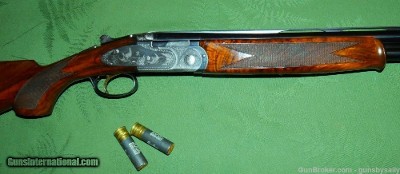 Engraved Beretta 687 EELL Diamond Pigeon 20 Gauge in Factory Case 28 Inch Barrels - Image 5 of 15