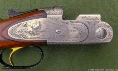 Engraved Beretta 687 EELL Diamond Pigeon 20 Gauge in Factory Case 28 Inch Barrels - Image 7 of 15