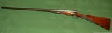 Exceedingly Rare English Bacon Patent Double Barrel Bolt Action Shotgun-Must See