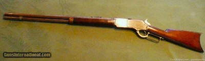 Scarce Winchester 1876 Express Rifle 50 95 Cody Verified 26 Inch Round Barrel 1881