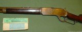 Scarce Winchester 1876 Express Rifle 50-95 Cody Verified 26 Inch Round Barrel 1881 - 2 of 15