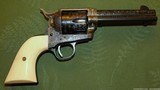 Cased and Engraved Colt SAA Second Generation 1965 Gunfighter 4 3/4 Inch Barrel .45 Long Colt - 10 of 15