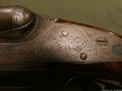 Scarce Lefever CE Grade with 26 Inch Krupp Barrels, Highly figured Walnut, Ejectors, Made 1907 - Image 13 of 15