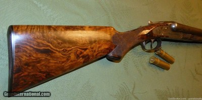 Scarce Lefever CE Grade with 26 Inch Krupp Barrels, Highly figured Walnut, Ejectors, Made 1907