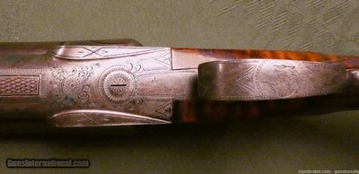 Scarce Lefever CE Grade with 26 Inch Krupp Barrels, Highly figured Walnut, Ejectors, Made 1907 - Image 8 of 15