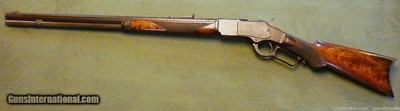 Special Order Winchester 1873 Deluxe from England 44 40 XXX Walnut with Cody Letter, Made 1886