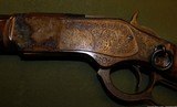 Fabulous Winchester Special Order Cody Verified Short Rifle Engraved with Saddle Ring 44-40 Barrel 20 Inches - 15 of 15