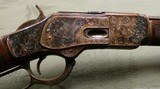 Fabulous Winchester Special Order Cody Verified Short Rifle Engraved with Saddle Ring 44-40 Barrel 20 Inches