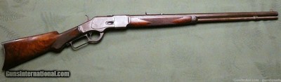 Special Order Winchester 1873 Deluxe in 32 20 XXX Walnut, Cody Museum Verified Made 1889