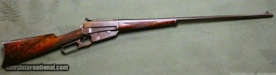 Special Order Winchester 1895 Deluxe with Cody Letter, Gorgeous Walnut, Made 1899
