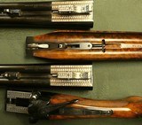 Factory Engraved Winchester Model 21 Custom Grade 2 Barrel Set, Vent Rib, Cody Letter, Superb Condition - 7 of 15