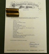 Factory Engraved Winchester Model 21 Custom Grade 2 Barrel Set, Vent Rib, Cody Letter, Superb Condition - 9 of 15