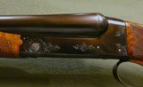Factory Engraved Winchester Model 21 Custom Grade 2 Barrel Set, Vent Rib, Cody Letter, Superb Condition - 4 of 15