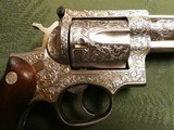 Hand Engraved Ruger Redhawk Pre Warning 1982 with Original Box, Stainless Double Action 7 1/2 Inch Barrel - 4 of 15