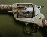 Fantastic Master Engraved Ruger Vaquero APG Cased Sweepstakes Collector Gun in .45 Colt - 14 of 15