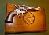Fantastic Master Engraved Ruger Vaquero APG Cased Sweepstakes Collector Gun in .45 Colt - 4 of 15