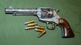 Fantastic Master Engraved Ruger Vaquero APG Cased Sweepstakes Collector Gun in .45 Colt - 15 of 15