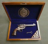 Fantastic Master Engraved Ruger Vaquero APG Cased Sweepstakes Collector Gun in .45 Colt