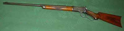 Special Order Winchester 1892 Deluxe Half Octagon/Round 24 Inch Barrel 25-20 Button Mag Made 1908