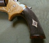 Cased and Engraved English Griffiths and Worsley Revolver in Top Condition with Ammo - 5 of 13