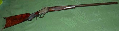 Special Order Winchester 1885 Deluxe with Gorgeous XXX Walnut, Swiss Butt, .32 Caliber Antique Made 1886 - Image 15 of 15