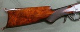 Special Order Winchester 1885 Deluxe with Gorgeous XXX Walnut, Swiss Butt, .32 Caliber Antique Made 1886 - 14 of 15