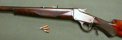 Special Order Winchester 1885 Deluxe with Gorgeous XXX Walnut, Swiss Butt, .32 Caliber Antique Made 1886 - Image 3 of 15