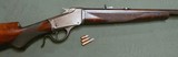 Special Order Winchester 1885 Deluxe with Gorgeous XXX Walnut, Swiss Butt, .32 Caliber Antique Made 1886 - 13 of 15