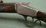 Special Order Winchester 1885 Deluxe with Gorgeous XXX Walnut, Swiss Butt, .32 Caliber Antique Made 1886 - 4 of 15