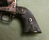 Factory Cased and Engraved SAA in .44 Special Made 1978 in Top Condition Single Action Army 1873 - Image 5 of 12