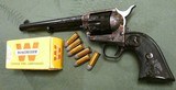 Factory Cased and Engraved SAA in .44 Special Made 1978 in Top Condition Single Action Army 1873 - Image 2 of 12